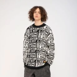 Not A Crime Knit Crew