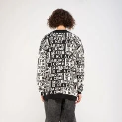 Not A Crime Knit Crew -StyleEdge Store b2c scacrw 0250 2