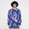 Hands All Over Knit Crew