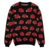 Dressen Roses Knit Crew