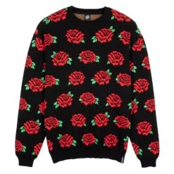 Dressen Roses Knit Crew