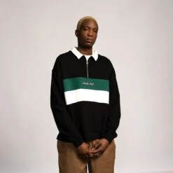 Huron Polo Zip Crew -StyleEdge Store b2c scacrw 0287 2