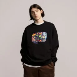 Hosoi Irie Eye Front Crew -StyleEdge Store b2c scacrw 0298 4