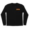 Thrasher X Santa Cruz Flame Dot L/S T-Shirt