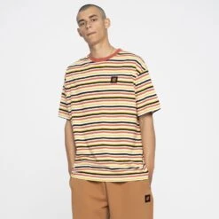 Classic Label Stripe T-Shirt