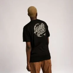 Erode Dot Mono T-Shirt -StyleEdge Store b2c scatee 1084 2