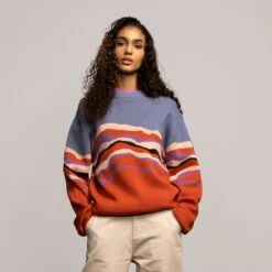 Landscape Knit Crew -StyleEdge Store b2c scawcr 0117 2