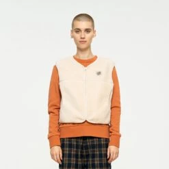 Opus Dot Teddy Vest -StyleEdge Store b2c scawja 0046 2