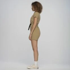 Strip Cargo Playsuit -StyleEdge Store b2c scawpt 0097 2