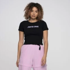 Gingham Arch Strip T-Shirt