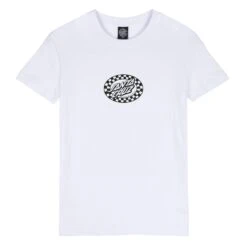 Check Oval Mono Front T-Shirt