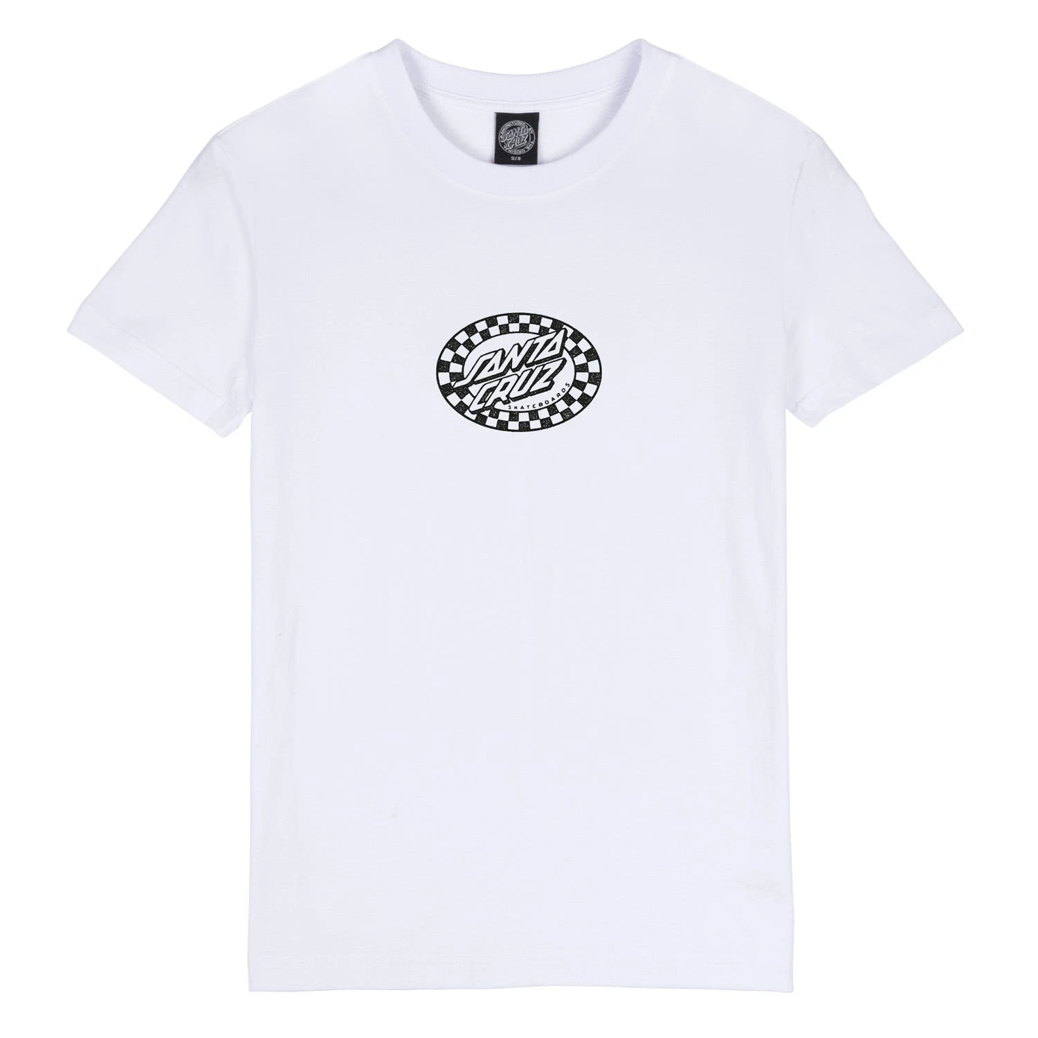 Check Oval Mono Front T-Shirt 1 Check Oval Mono Front T-Shirt