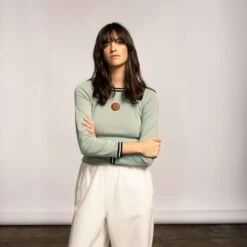 Classic Dot Emb Ringer L/S T-Shirt 5 Classic Dot Emb Ringer L/S T-Shirt -StyleEdge Store b2c scawtl 0101 2