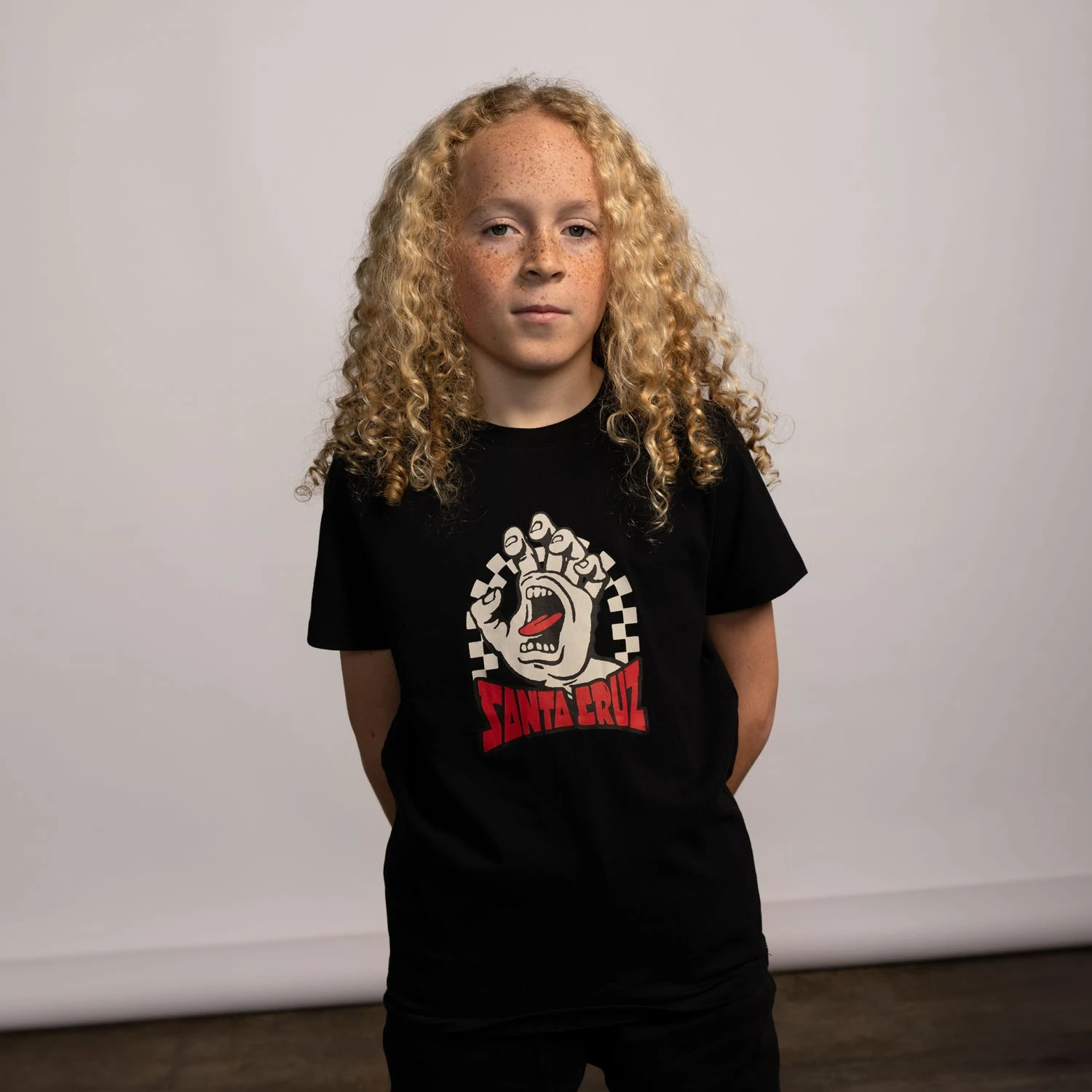 Youth Check Gateway Hand Front Hood 3 Youth Check Gateway Hand Front Hood - Image 3