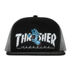 Thrasher X Santa Cruz Screaming Logo Trucker Cap