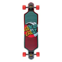 Wave Dot Splice Longboard 9" X 36"