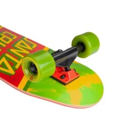 Rasta Tie Dye Street Skate Cruiser 8.79" X 29.05" -StyleEdge Store scr com 2033 3 1
