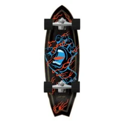 Santa Cruz Inferno Hand Shark Carver Surfskate 9.85" X 31.52"